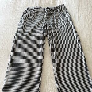 Hollister Navy and White Striped Sleepwear